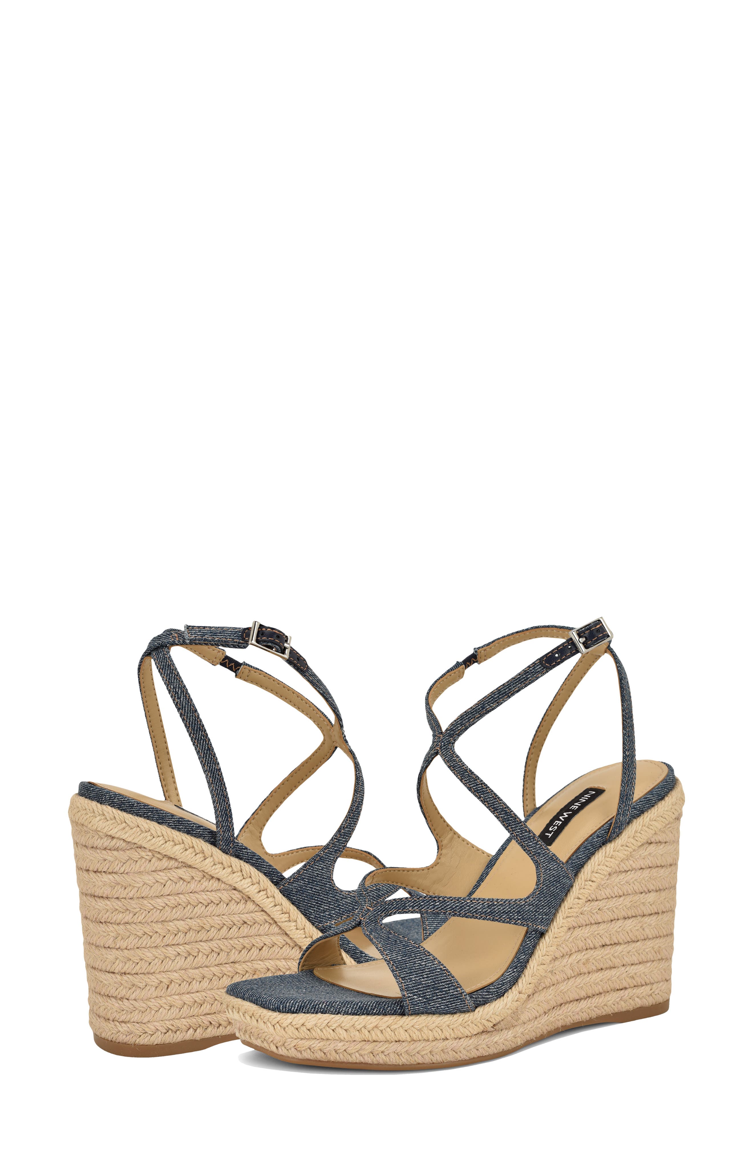 Adriane Platform Wedge Sandal, Alternate, color, MEDIUM BLUE