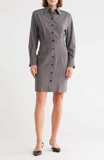 Dertoa Long Sleeve Shirtdress