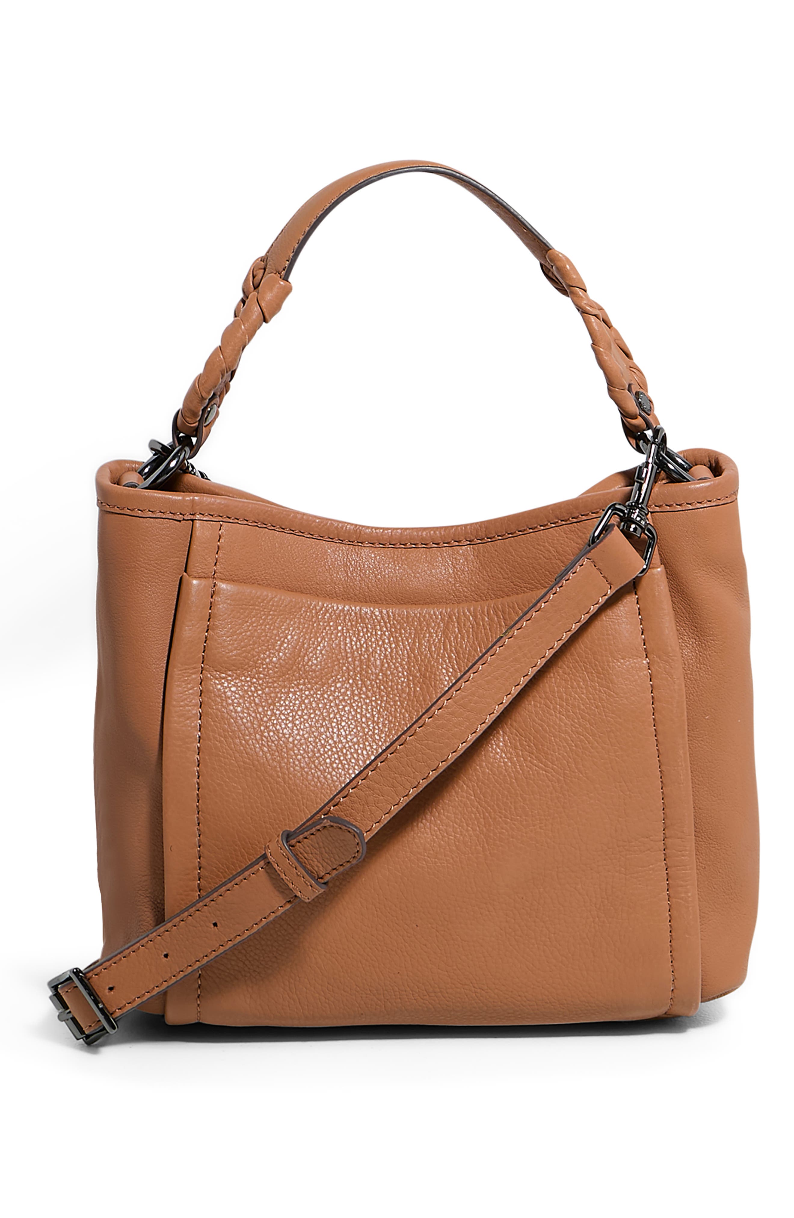 Aimee Kestenberg Artisan Bucket Crossbody Bag, Alternate, color, Vachetta