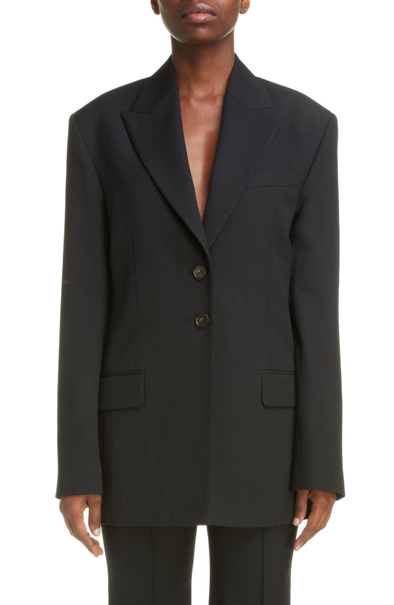 Acne Studios Jarida Single Breasted Blazer, Main, color,