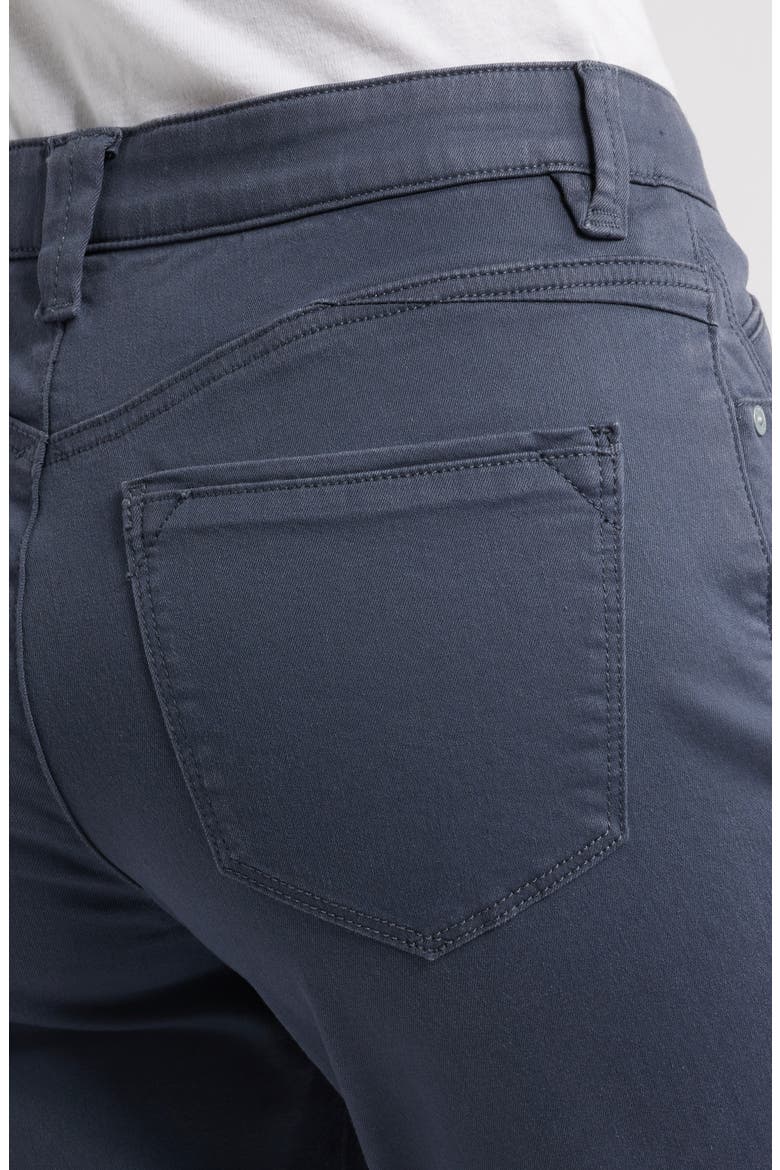 High Waist Straight Leg Stretch Twill Pants, Alternate, color, SHADOW