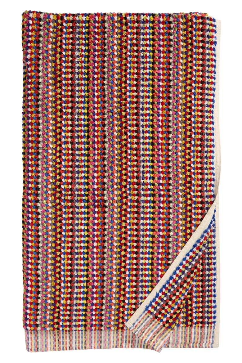 x GOODEE Organic Cotton Hammam Bath Towel, Main, color, MULTI