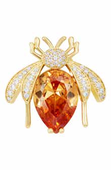 Bee Brooch with Chain
