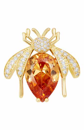 Bee Brooch with Chain
