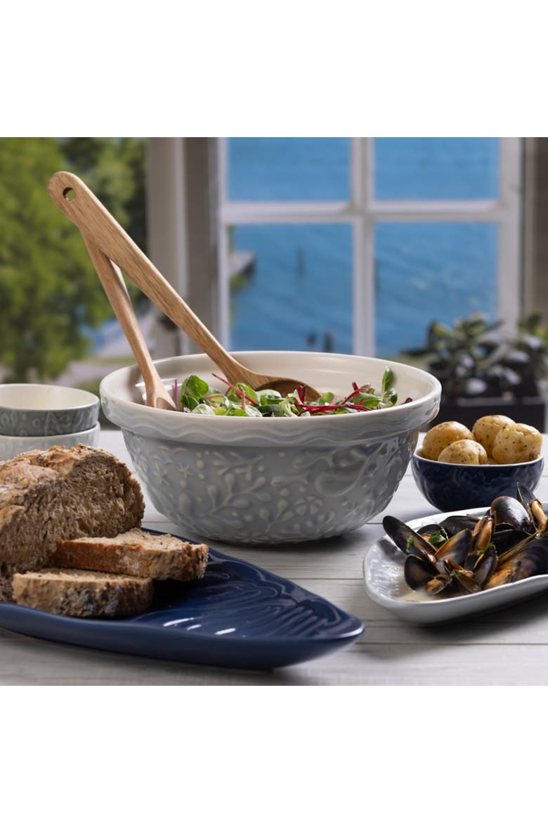 Nautical Collection Turtle Size 24 Mixing Bowl, 2.15 Quart, Alternate, color, Light Blue