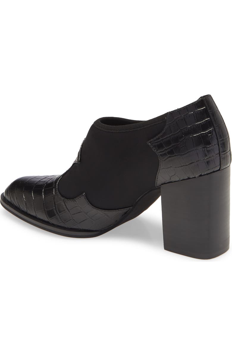 INTENTIONALLY BLANK Auntie Croc Embossed Bootie, Alternate, color,