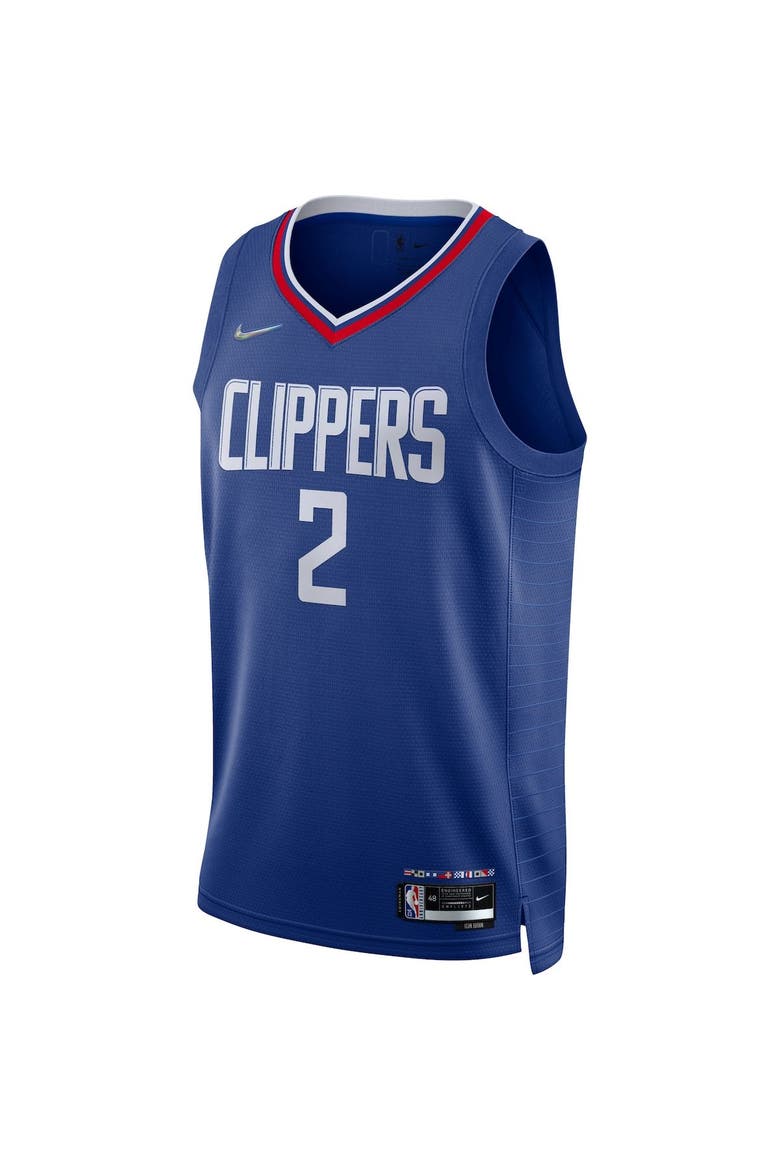Men's Nike Kawhi Leonard Royal LA Clippers 2021/22 Diamond Swingman Jersey - Icon Edition, Alternate, color, Royal