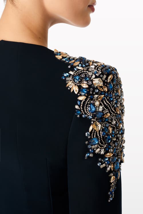 Jenny Packham Isla Dress In Blue