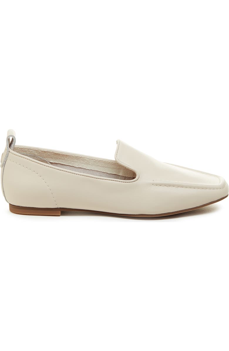Kelsi Dagger Brooklyn Finley Square Toe Flat, Alternate, color, Cream