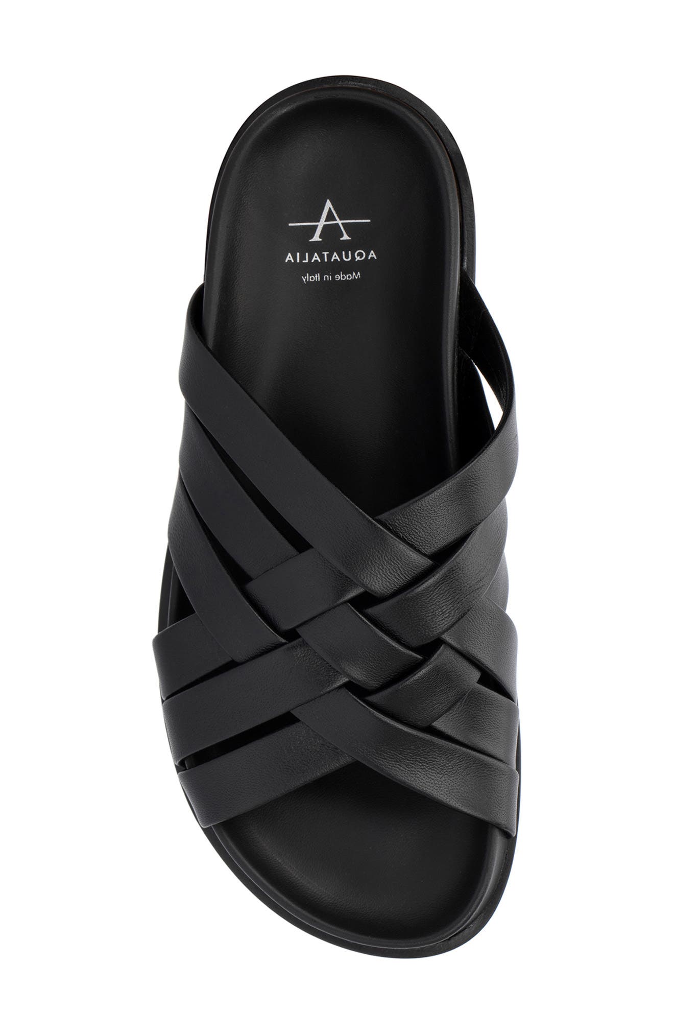 Aquatalia Iselda Crisscross Slide Sandal, Alternate, color, 