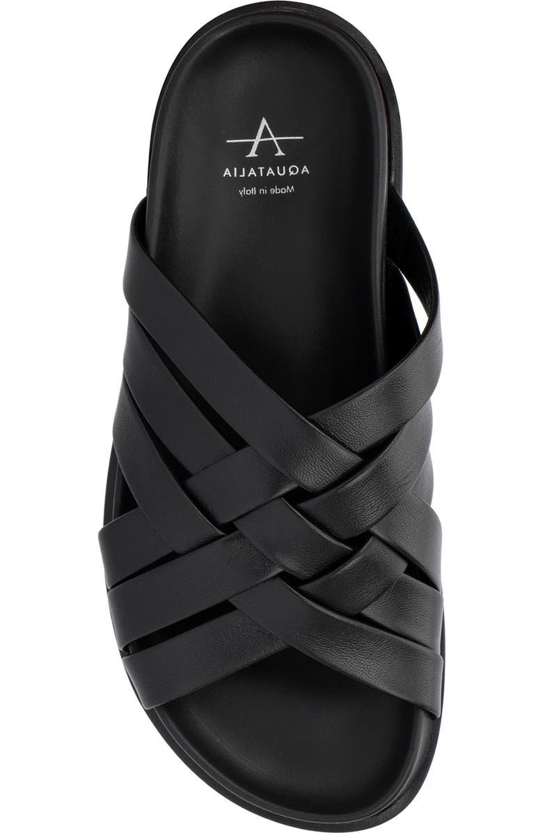 Aquatalia Iselda Crisscross Slide Sandal, Alternate, color,