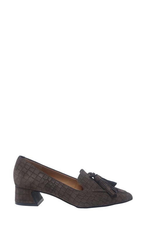 Gentle Souls Glova Tassel Pump In Brown