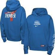 Nike Youth Nike Blue Oklahoma City Thunder Courtside Club Premiere Hoodie