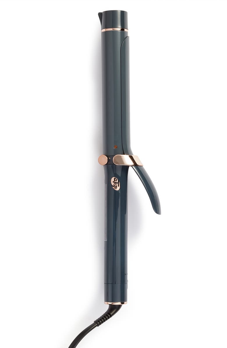 T3 Grey SinglePass<sup>®</sup> Curl 1.25-Inch Curling Iron, Main, color,