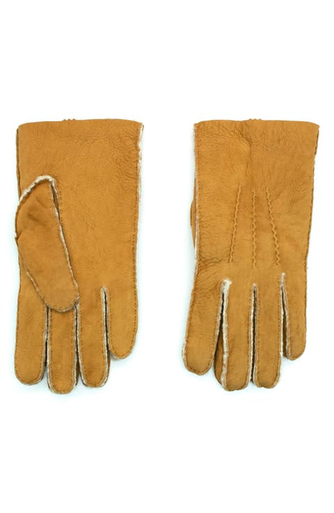Genuine Shearling Leather Gloves