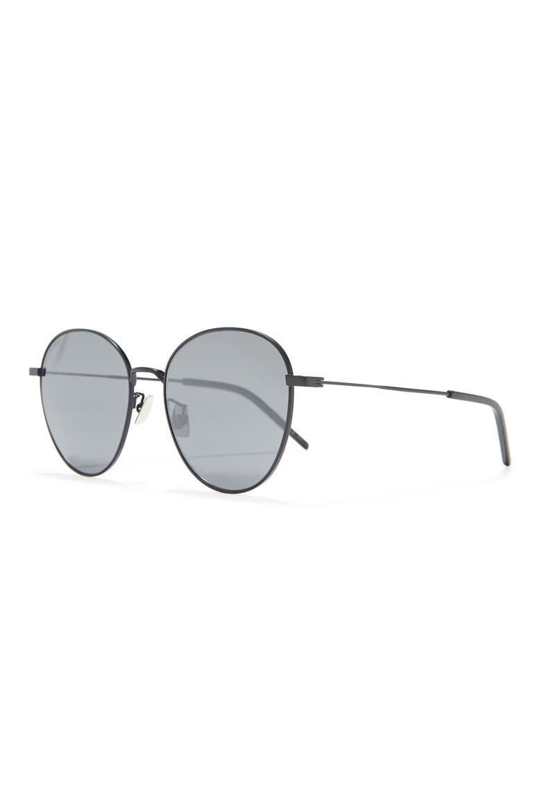 56mm Round Sunglasses, Alternate, color, HAVANA HAVANA GREEN/GRN