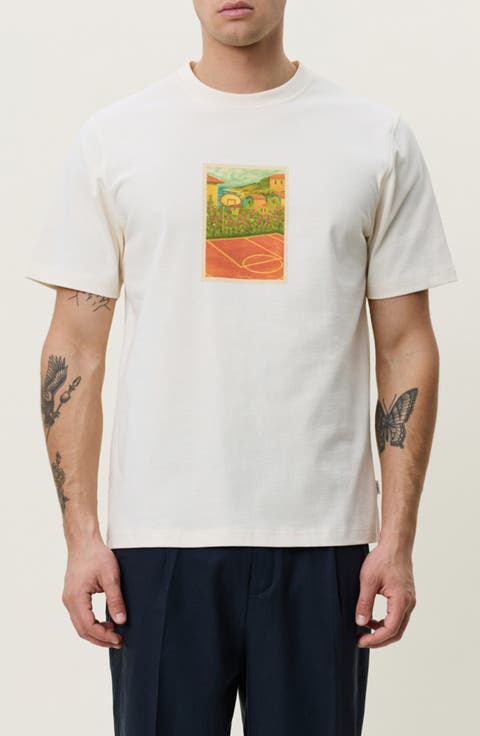 Court Organic Cotton Graphic T-Shirt