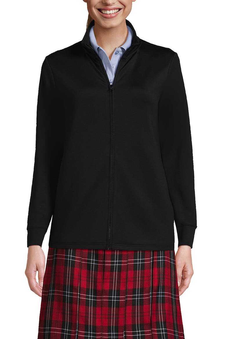 Active Performance Full Zip Jacket, Main, color, Black