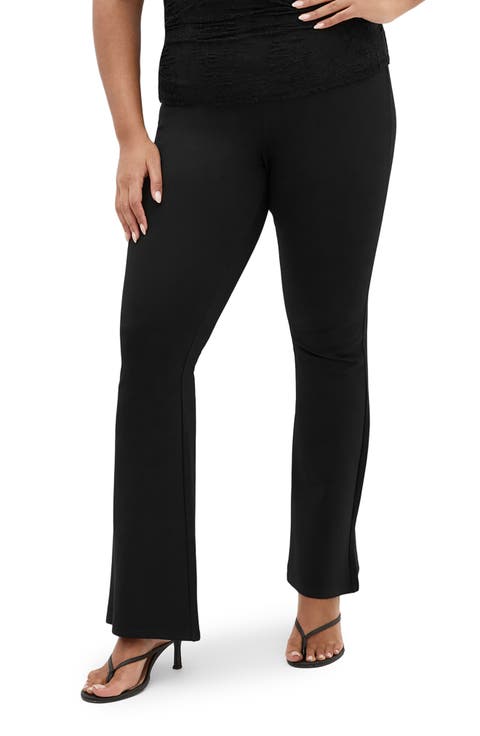 Ponte Flare Leg Pants
