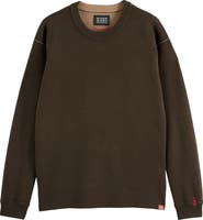 Scotch & Soda Double Face Wool & Cotton Sweater