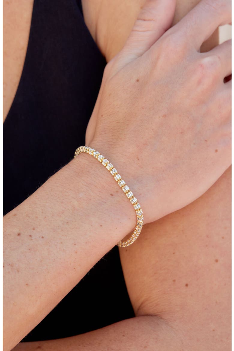 Two-Tone Bracelet, Alternate, color, YELLOW GOLD