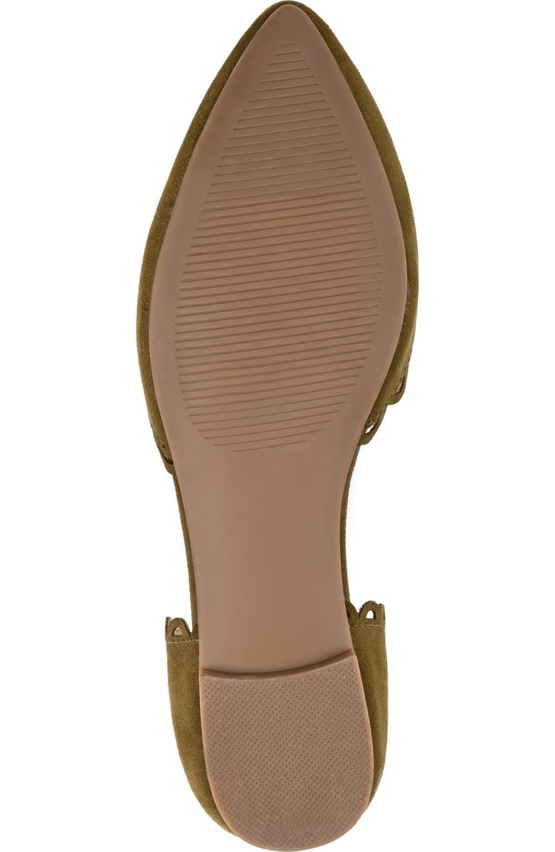 Journee Collection JOURNEE Jezlin Flat, Alternate, color, Green