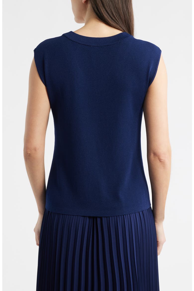 Scoop Neck Knit Top, Alternate, color, DISTANT MOUNTAIN