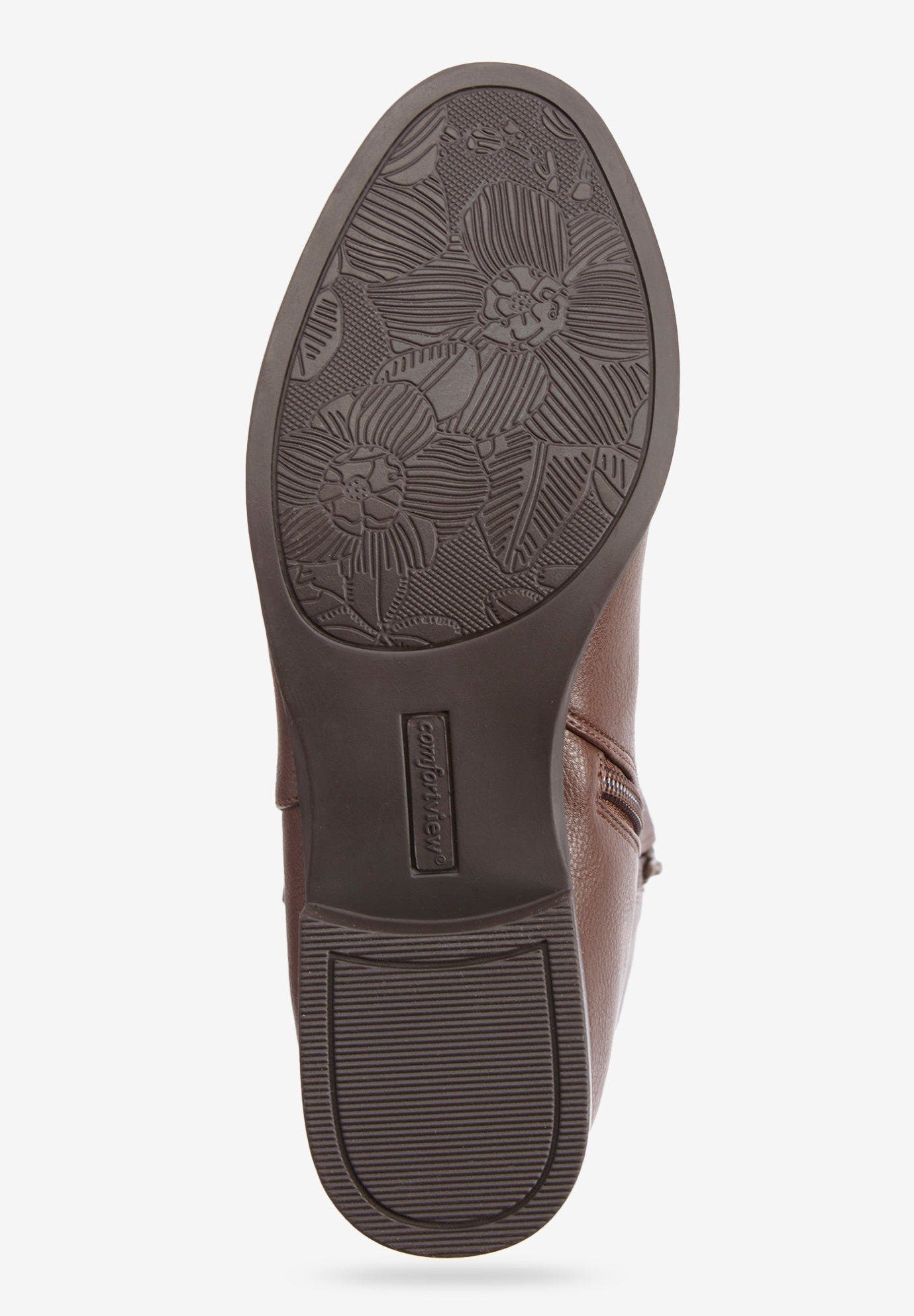 Comfortview The Azalia Tall Wide Calf Boot, Alternate, color, Black