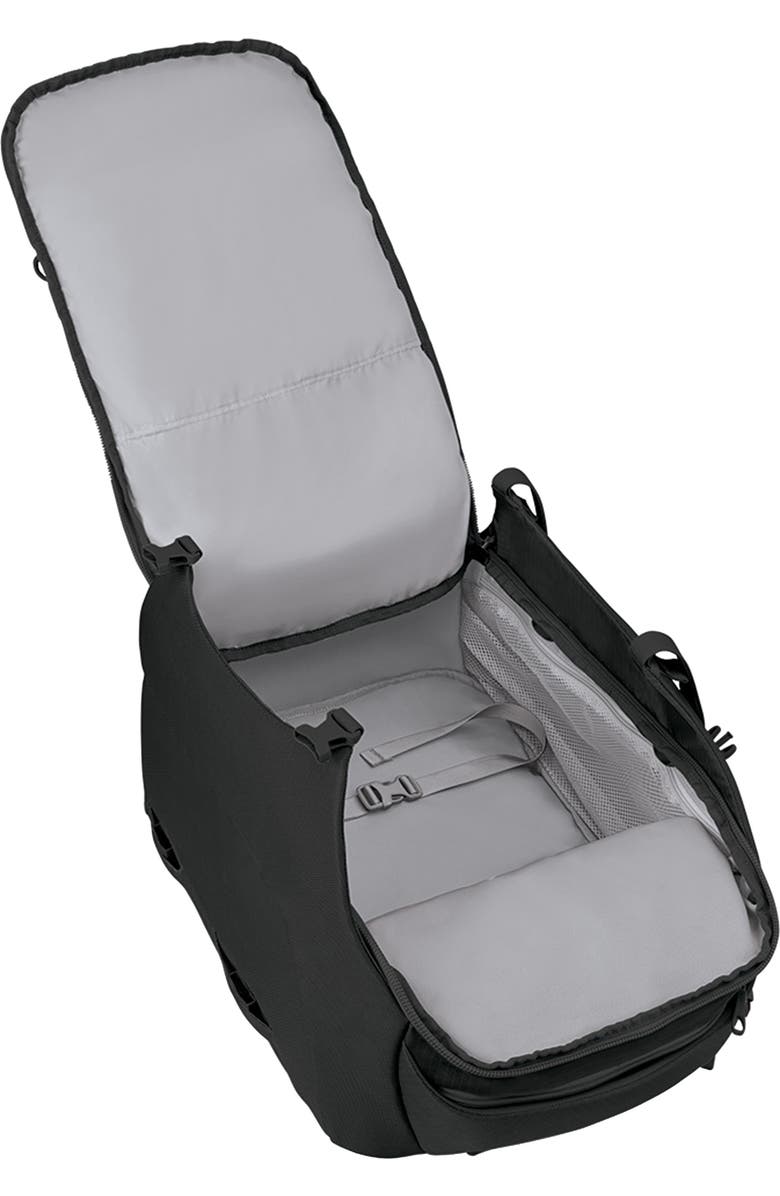 Osprey Sojourn Porter 46-Liter Recycled Nylon Travel Backpack, Alternate, color, Black