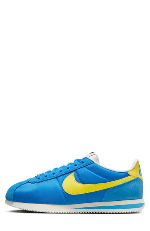 Nike Cortez Suede And Leather-trimmed Shell Sneakers