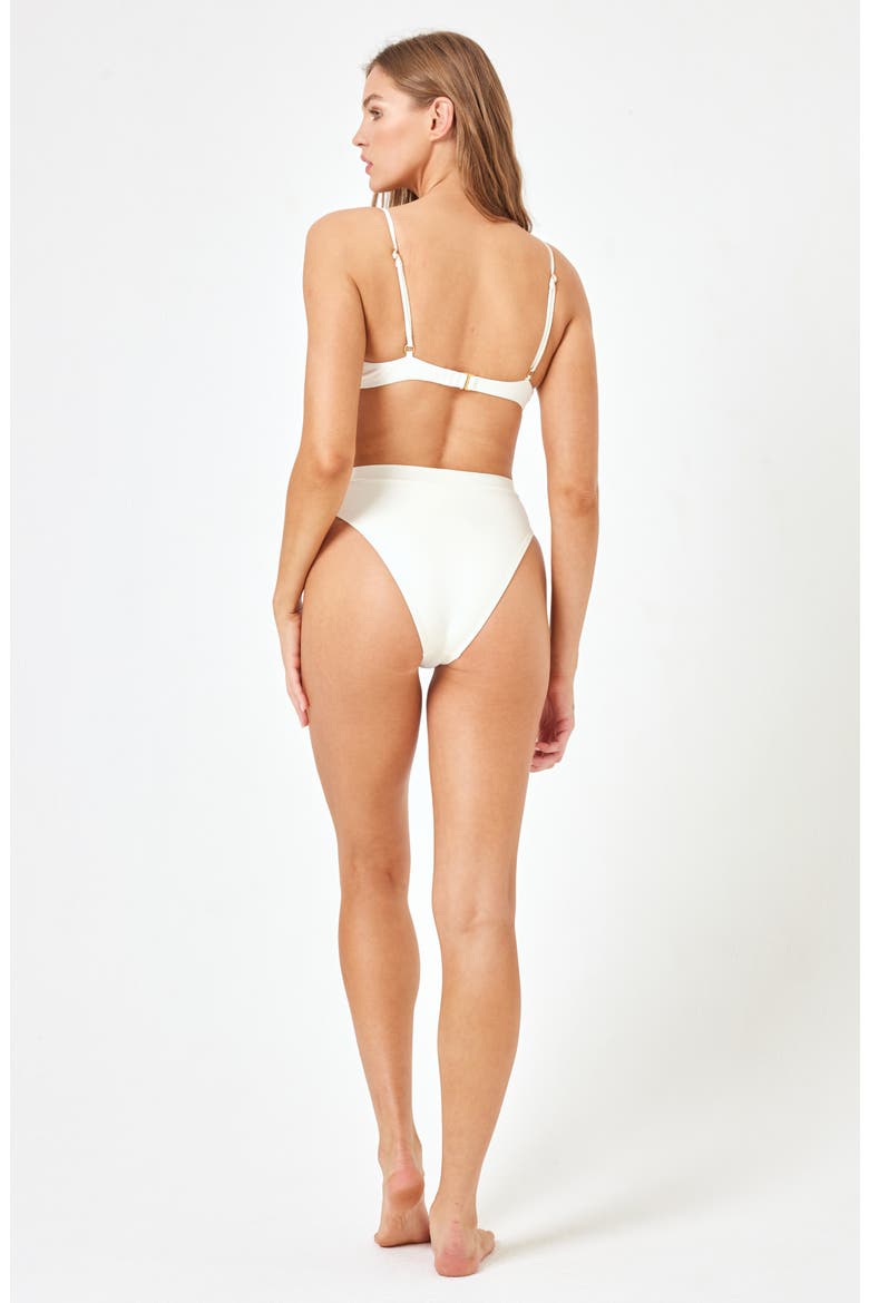 Frenchi Bitsy Bikini Bottoms, Alternate, color, CREAM