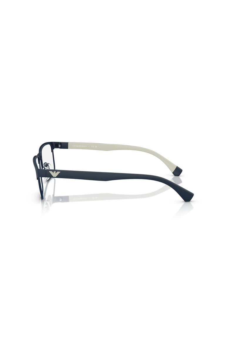 58mm Rectangle optical glasses, Alternate, color, Blue