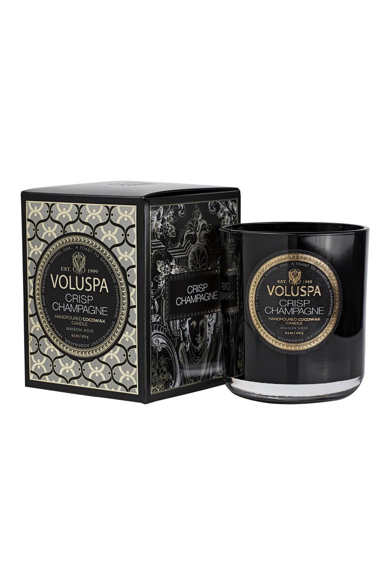 Crisp Champagne Boxed Classic Candle, Alternate, color, CRISP CHAMPAGNE