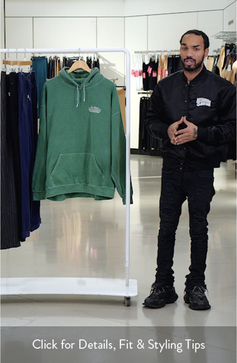 Plant Store Oversize Hoodie, sales video thumbnail