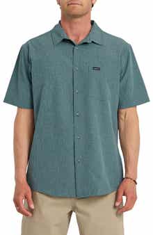 Ridgeport Regular Fit Short Sleeve Performance Button-Up Shirt