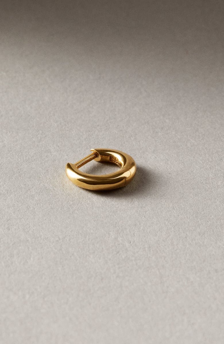 NOOTKA Polished Mini Hoop Gold, Alternate, color, Gold