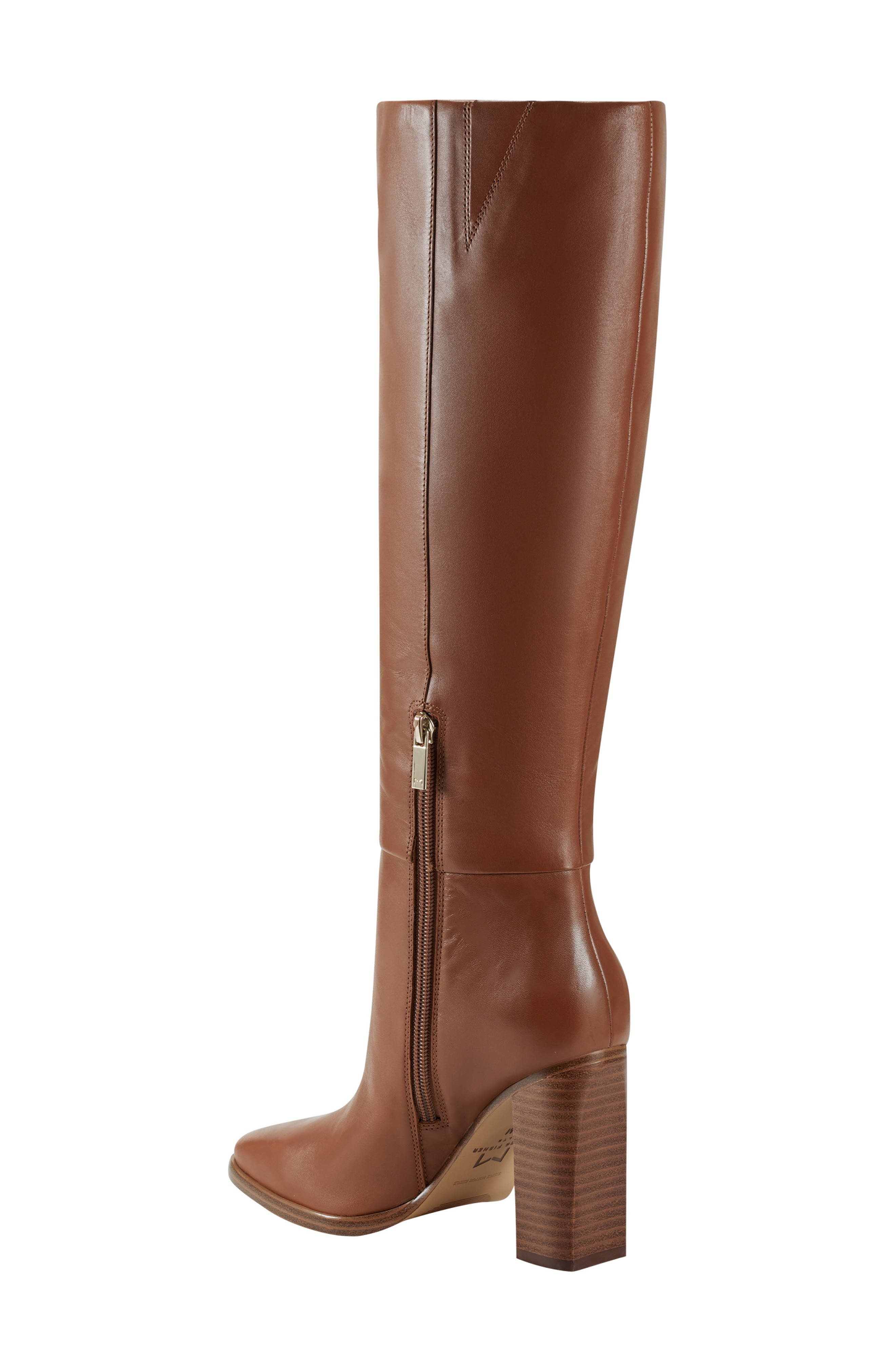 Marc Fisher LTD Lannie Knee High Boot, Alternate, color, Medium Natural