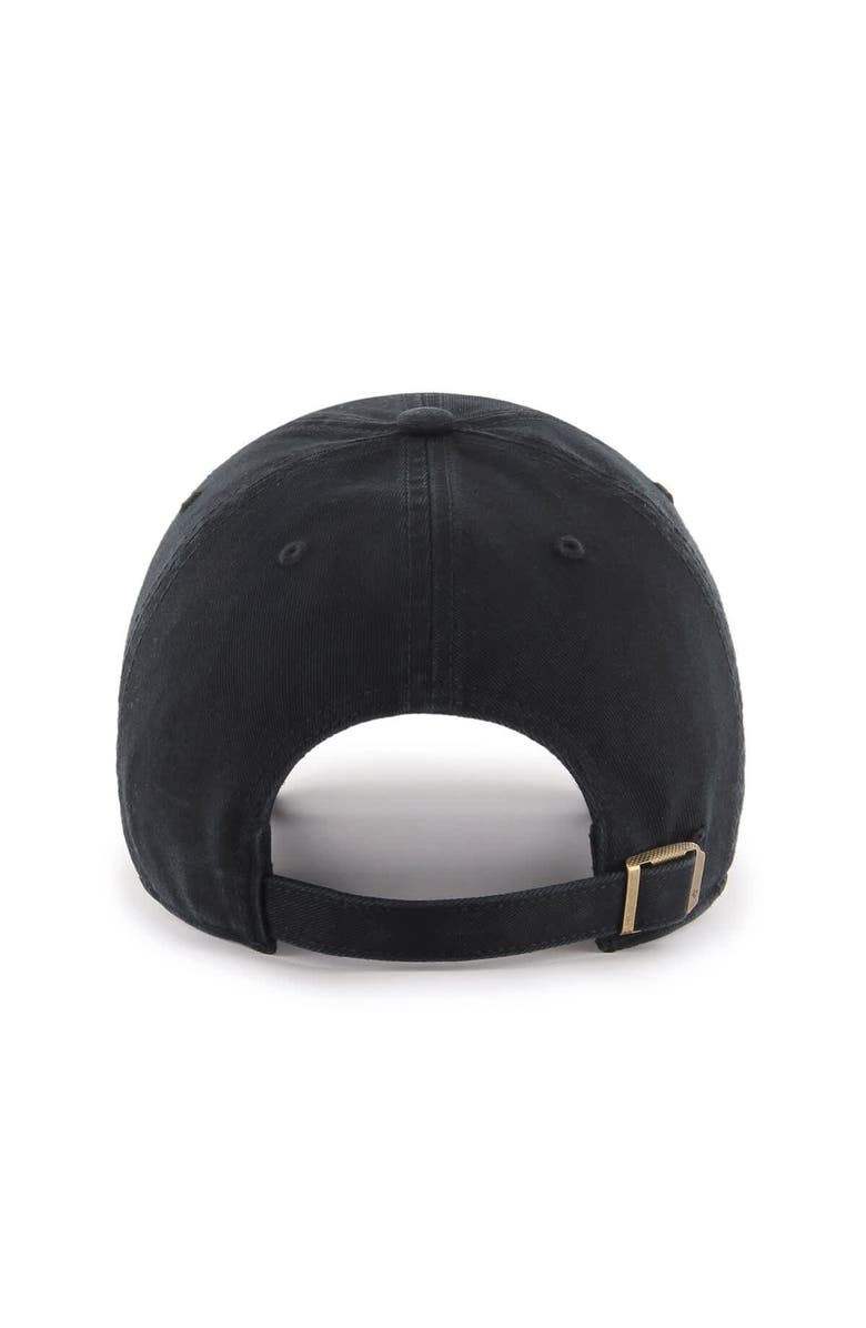 '47 Men's '47 Boston Celtics Black on Black Clean Up Adjustable Hat, Alternate, color, Black