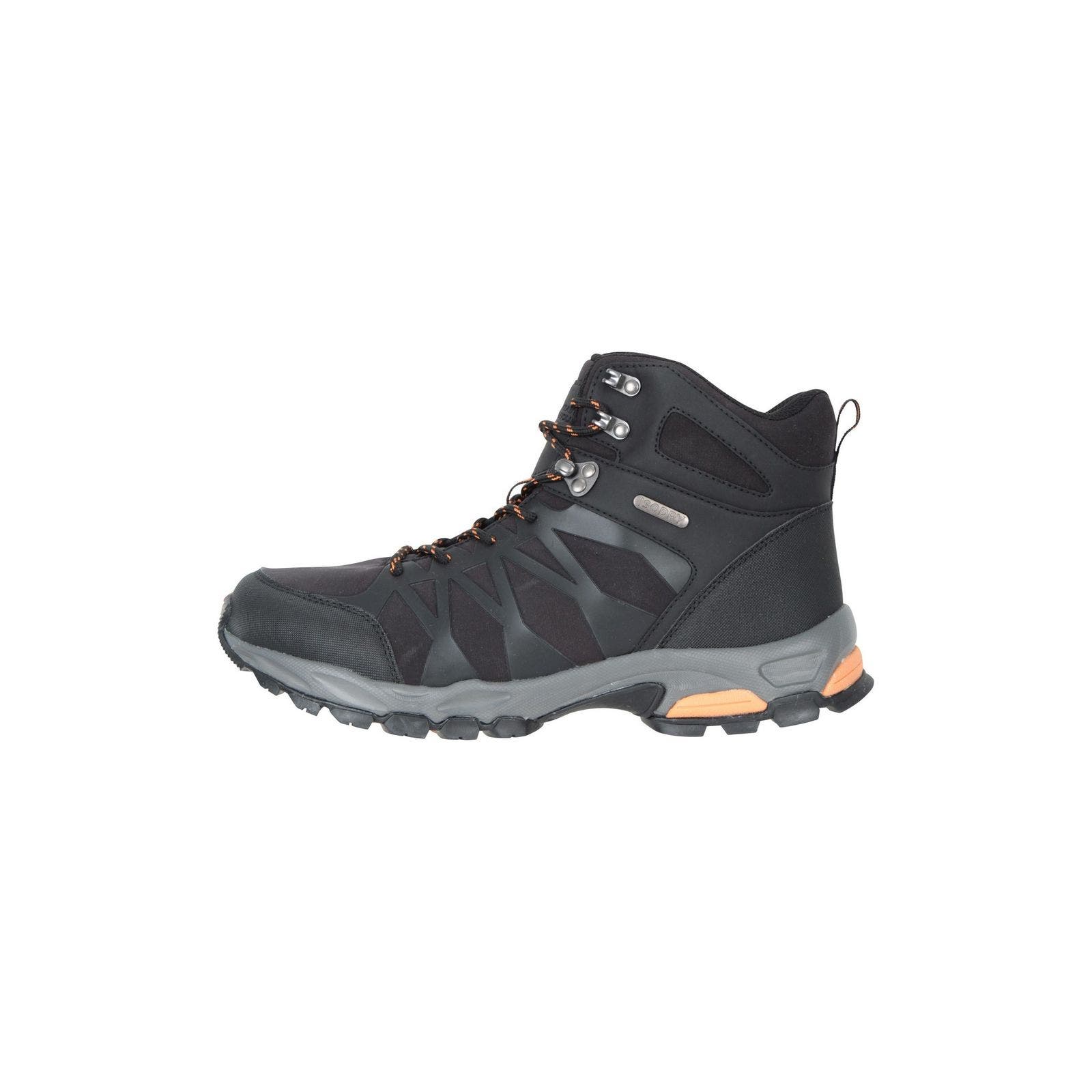 Trekker II Softshell Hiking Boots, Alternate, color, Black