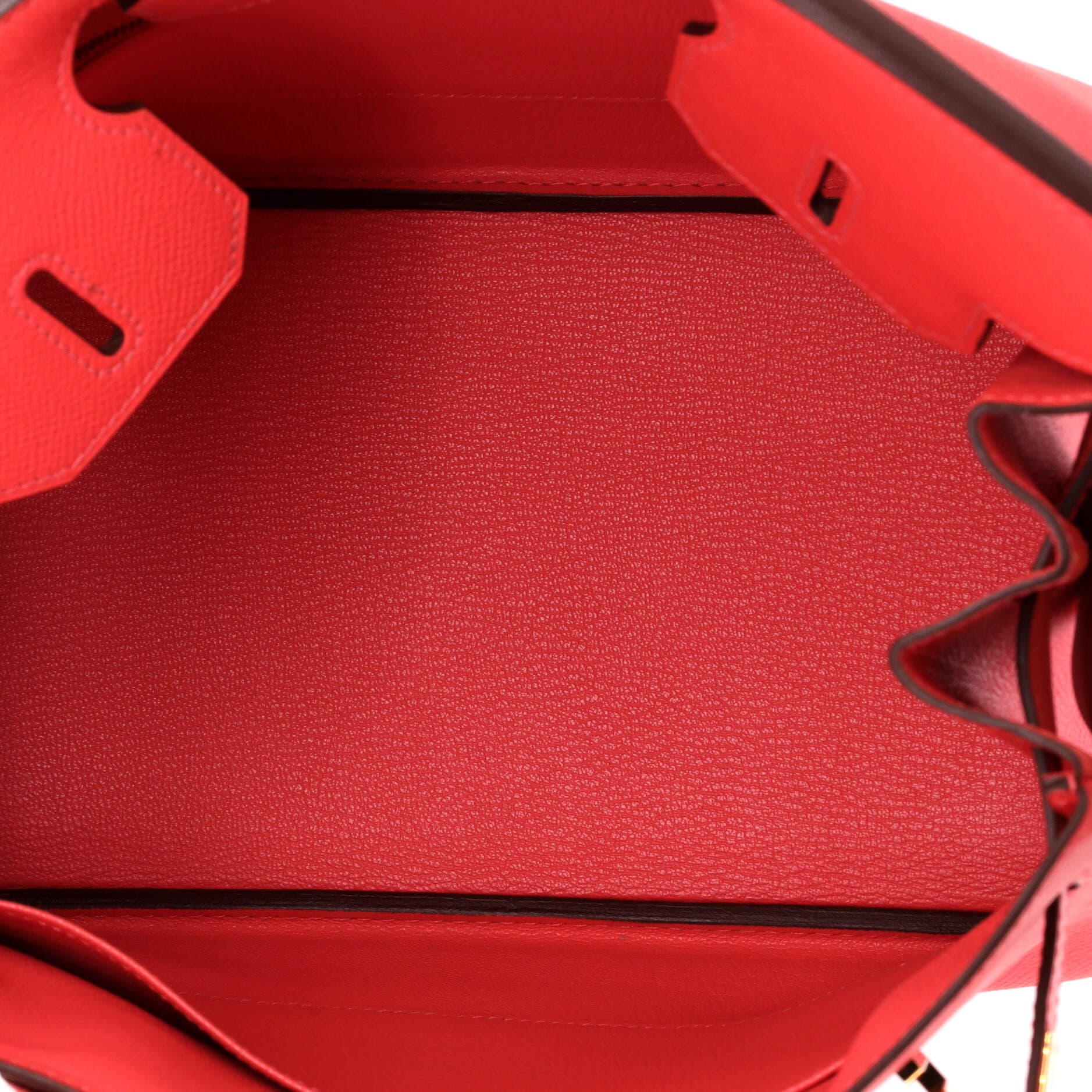 Pre-Owned Hermes Birkin Handbag Red Epsom with Gold Hardware 30, Alternate, color, Rouge Pivoine