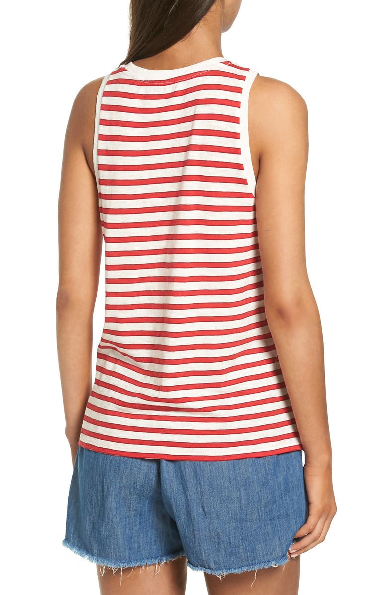 Madewell Whisper Cotton Scoop Tank, Alternate, color, 
