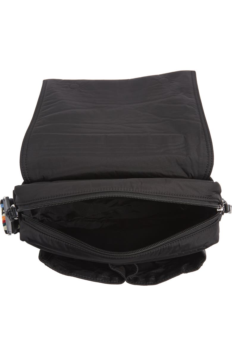 Stella McCartney Medium Padded Eco Nylon Shoulder Bag, Alternate, color,