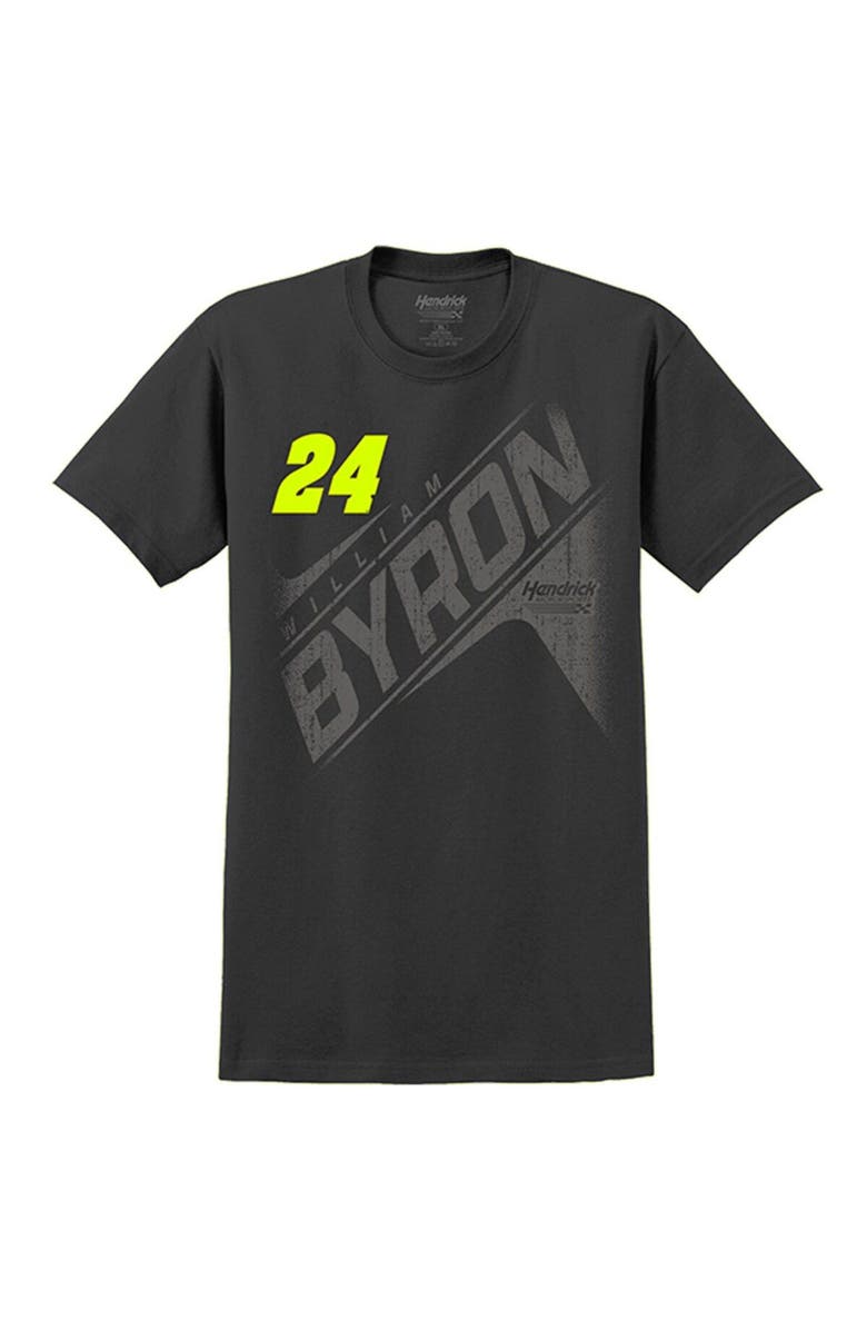 HENDRICK MOTORSPORTS TEAM COLLECTION Men's Hendrick Motorsports Team Collection Black William Byron Extreme T-Shirt, Alternate, color, 