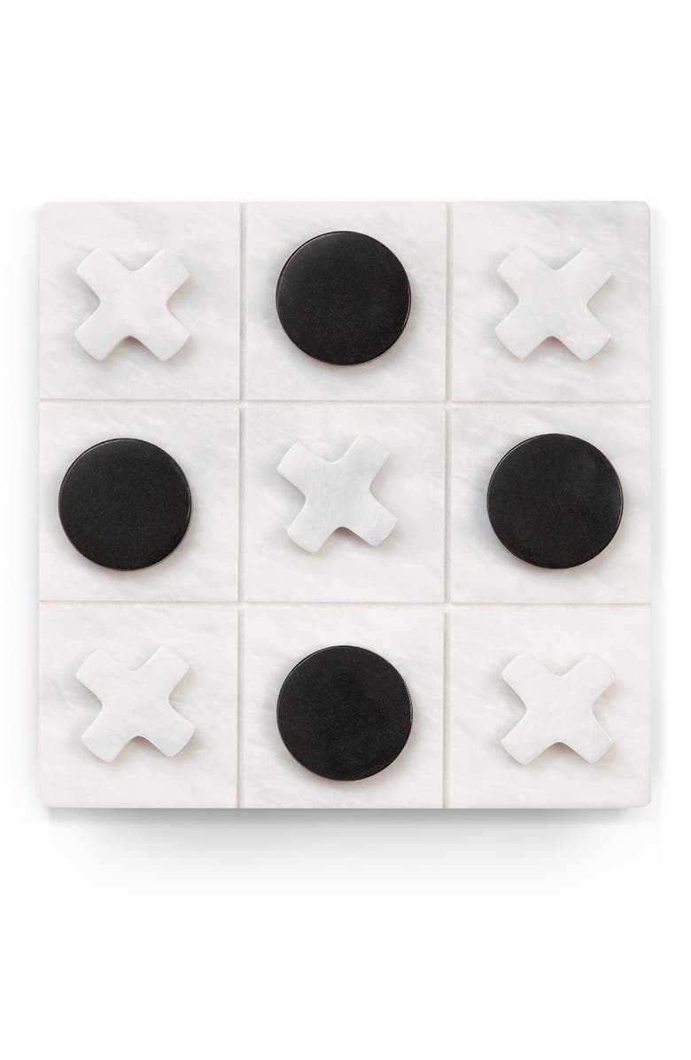 Bey-Berk Marble Tic Tac Toe Set, Main, color, Multi Color