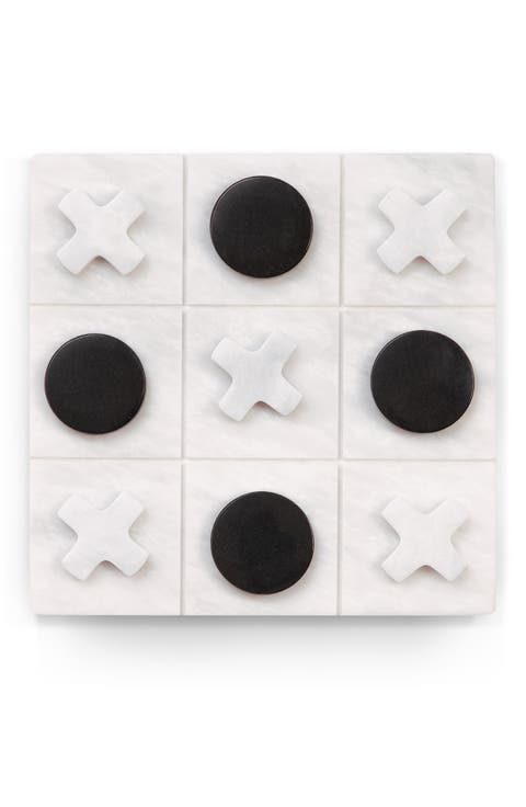 Marble Tic Tac Toe Set