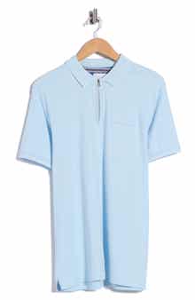 Tipped Zip Polo