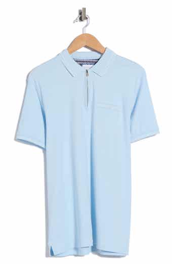 Tipped Zip Polo