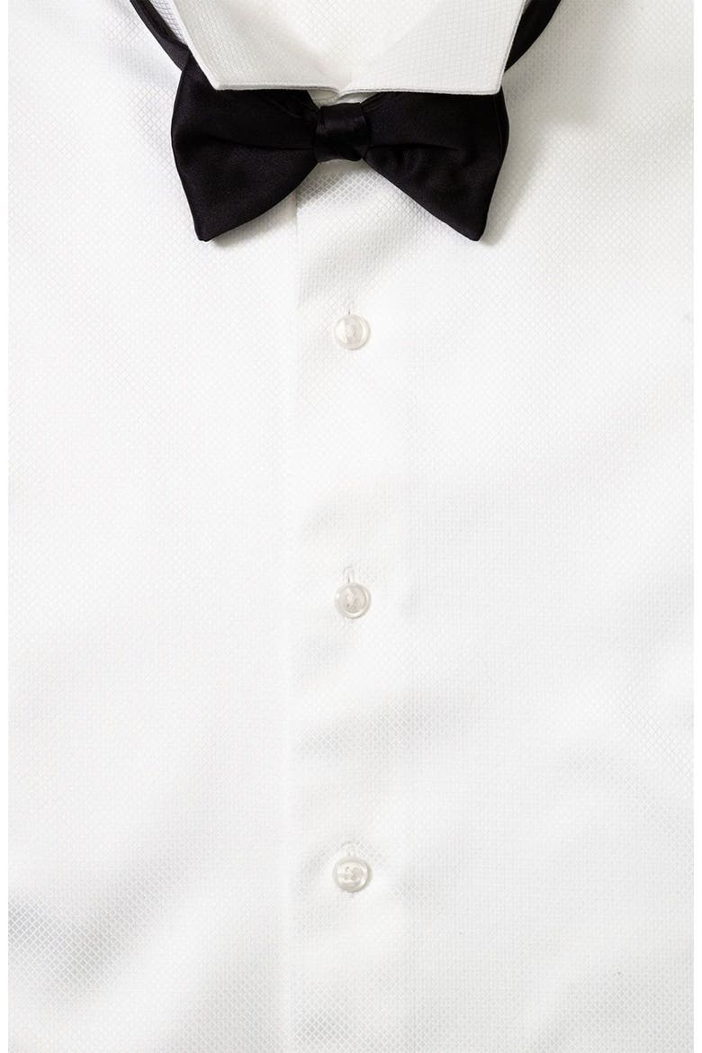 Pre-Tied Silk Bow Tie, Alternate, color, BLACK SATIN