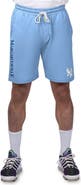 Margaritaville Men's Margaritaville Light Blue New York Yankees Peached French Terry Shorts