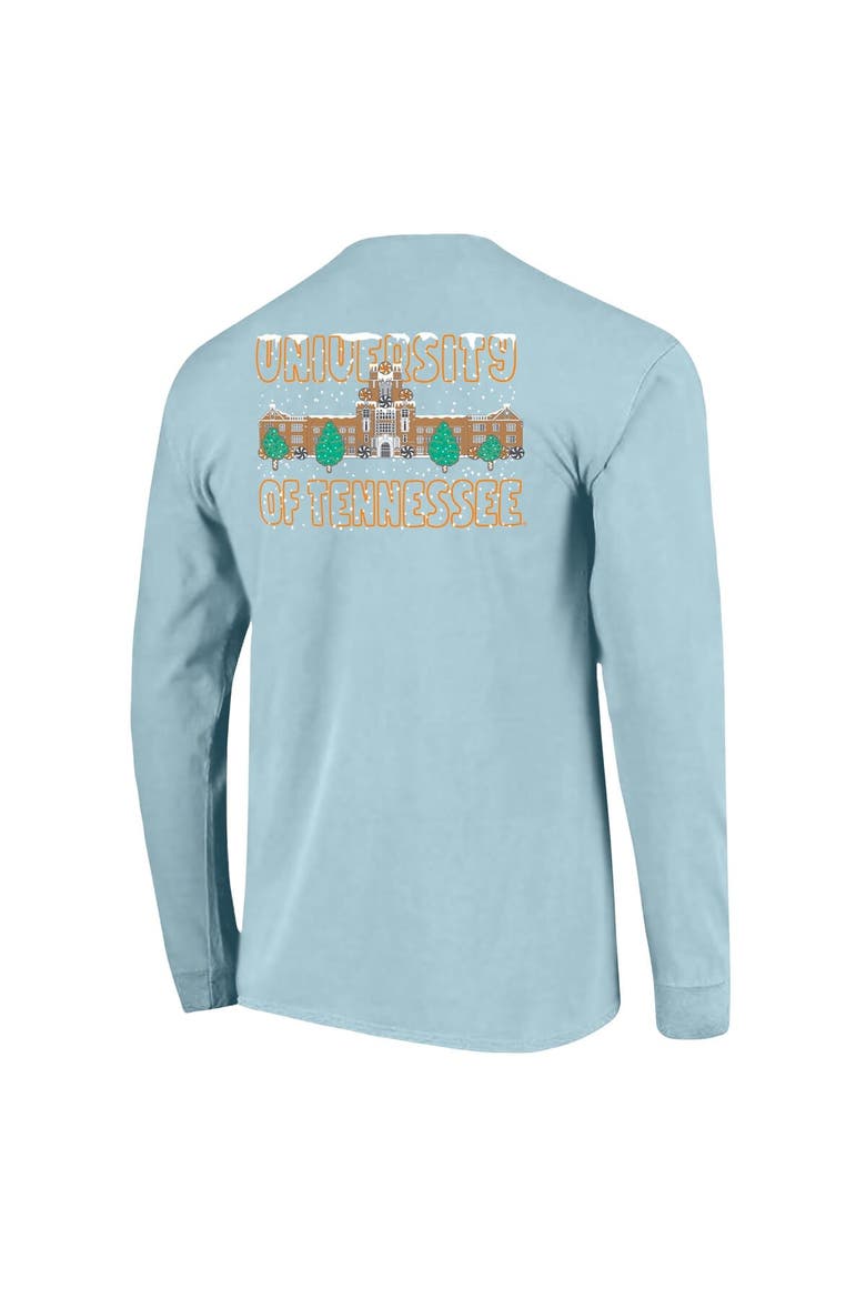 Men's Image One Light Blue Tennessee Volunteers Frosted Dreams Comfort Colors Long Sleeve T-Shirt, Alternate, color, Light Blue